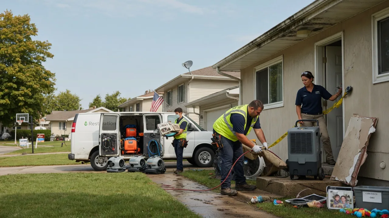 Water Damage Restoration in Watseka, IL near me
